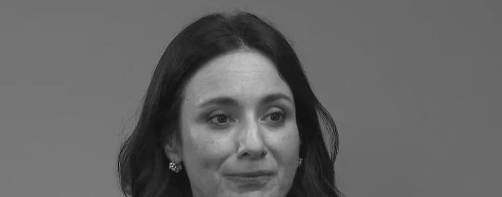 Close portrait of a woman